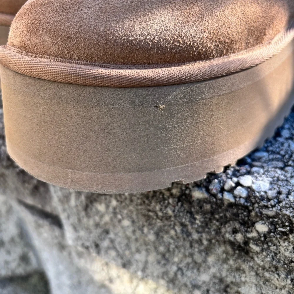 UGG NEW Classic Dipper Platform Boots Size 10